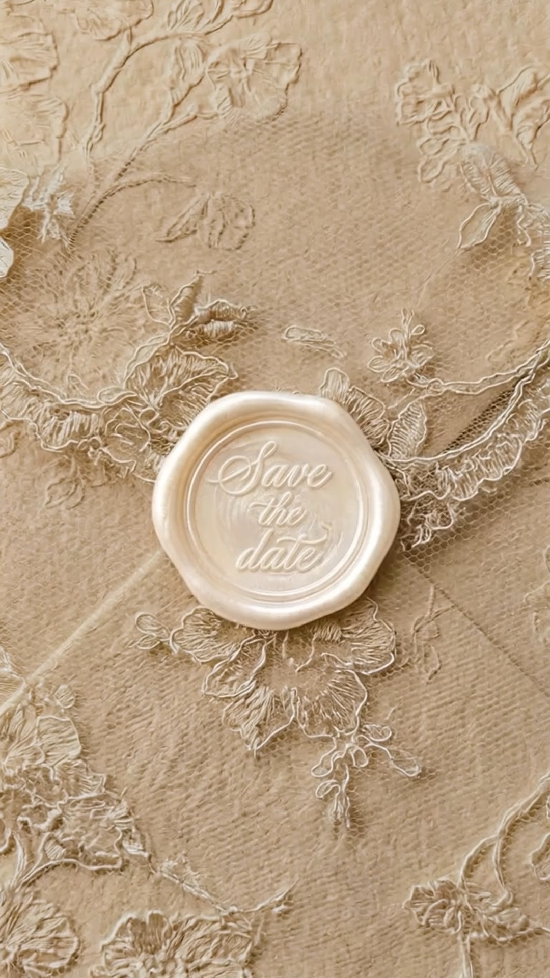 Save the date invitation
